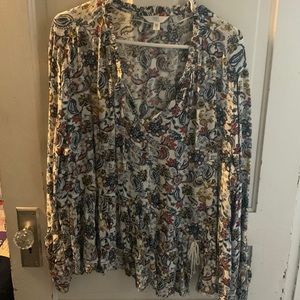 Floral blouse